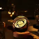 3D Galaxy Crystal Ball Night Lamp, Solar System Crystal Ball Night Light (Pack of 1)